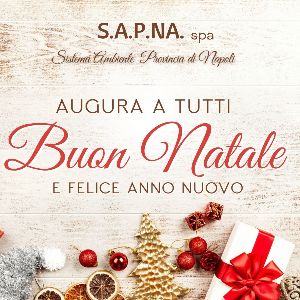 S.A.P.NA. S.p.A Augura a tutti Buon Natale e Felice Anno nuovo